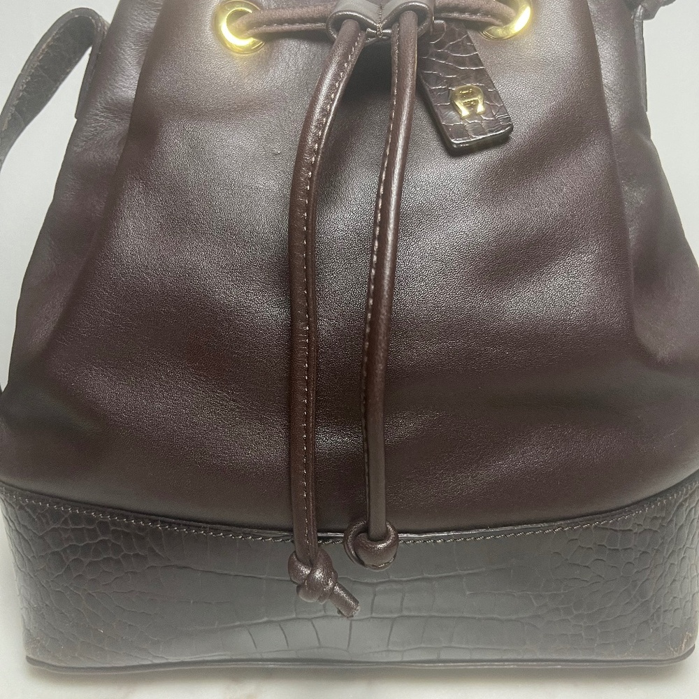 Etienne Aigner Bucket Bag Brown